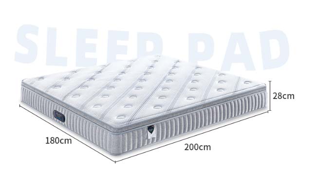 Bamboo Charcoal Knitted Fabric Mattress